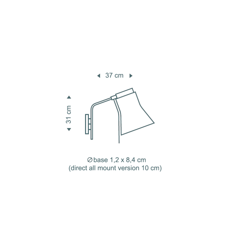 SECTO DESIGN Petite 4630 Muurlamp