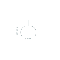 SECTO DESIGN Atto 5000 Hanglamp