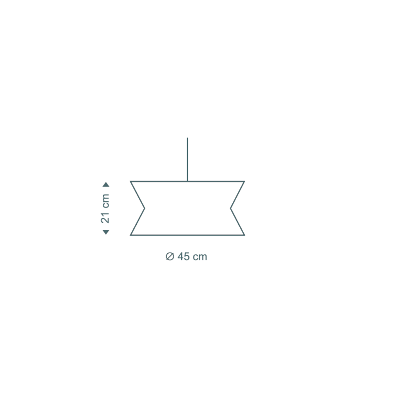 SECTO DESIGN Kontro 6000 Hanglamp