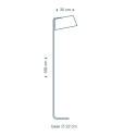SECTO DESIGN Owalo 7010 Vloerlamp
