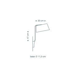 SECTO DESIGN Owalo 7030 Wall lamp