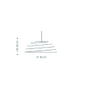 SECTO DESIGN Aspiro 8000 Hanglamp