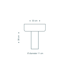 SECTO DESIGN Teelo 8020 Table lamp