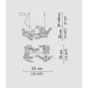 SLAMP Hanami Hanglamp small