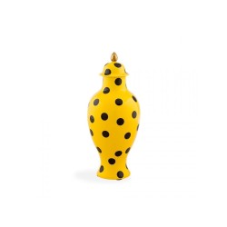SELETTI Toiletpaper vase in porcelain - shit