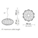 Slamp CACTUS SUSPENSION LAMP