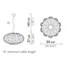 Slamp CACTUS SUSPENSION
