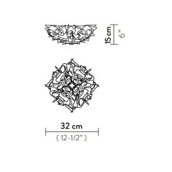 Slamp VELI MINI CEILING/WALL LAMP