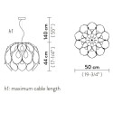 Slamp FLORA LARGE SUSPENSION LAMP