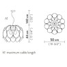 Slamp FLORA MEDIUM - SUSPENSION LAMP
