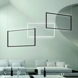 Nemo Spigolo Verticale Pendant Lamp - Black - Outlet