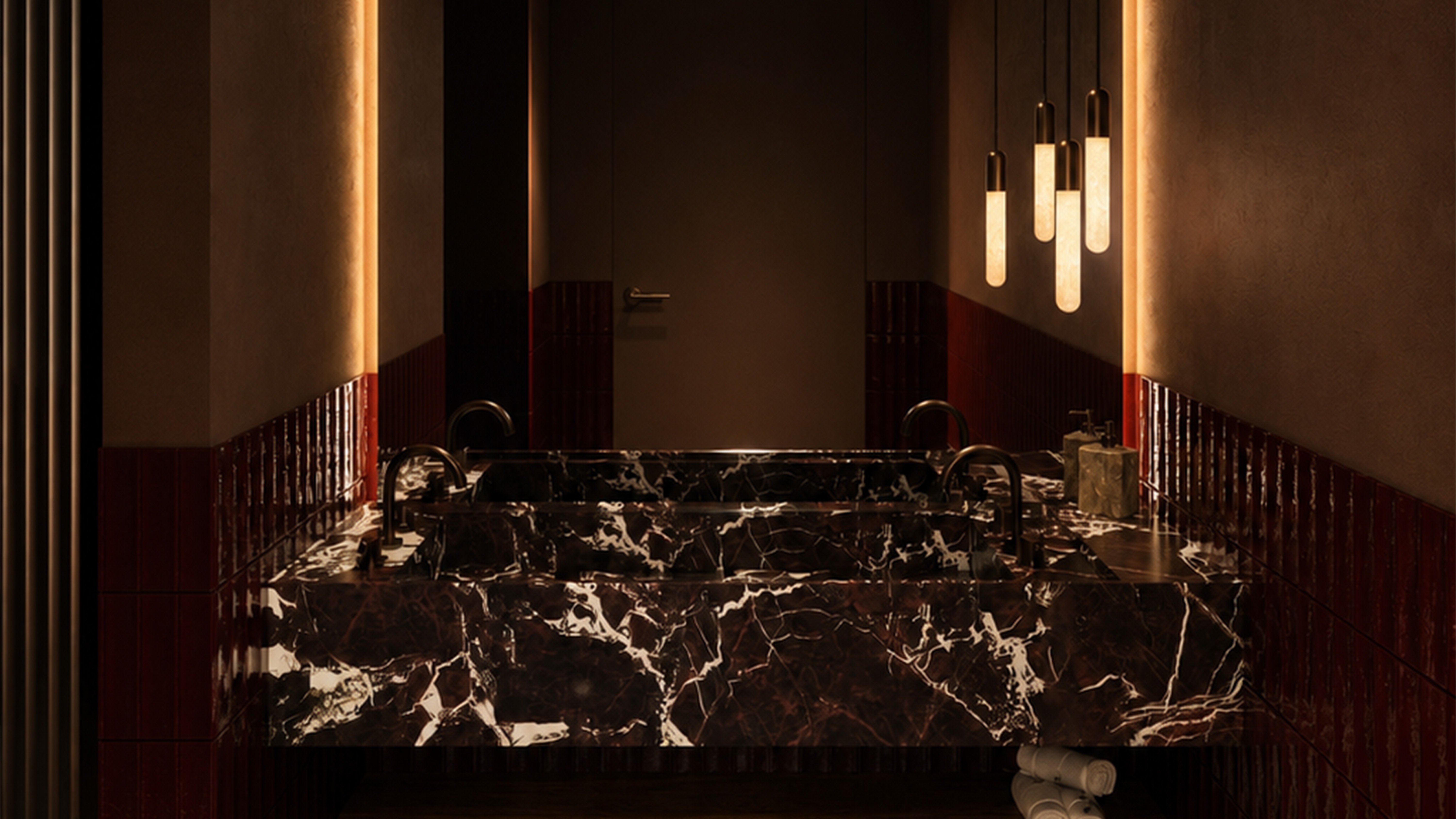 Verlichting boven lavabo | Licht & positionering